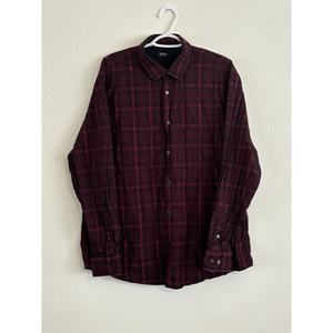 Alfani Button Up Dress Shirt‎ Long Sleeve Mens XL 100% Cotton
